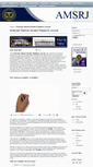 Mobile Screenshot of amsrj.org